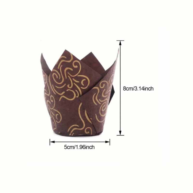 50Pcs/100Pcs/200Pcs Tulip Cake - Mug Tea Coffee review and price