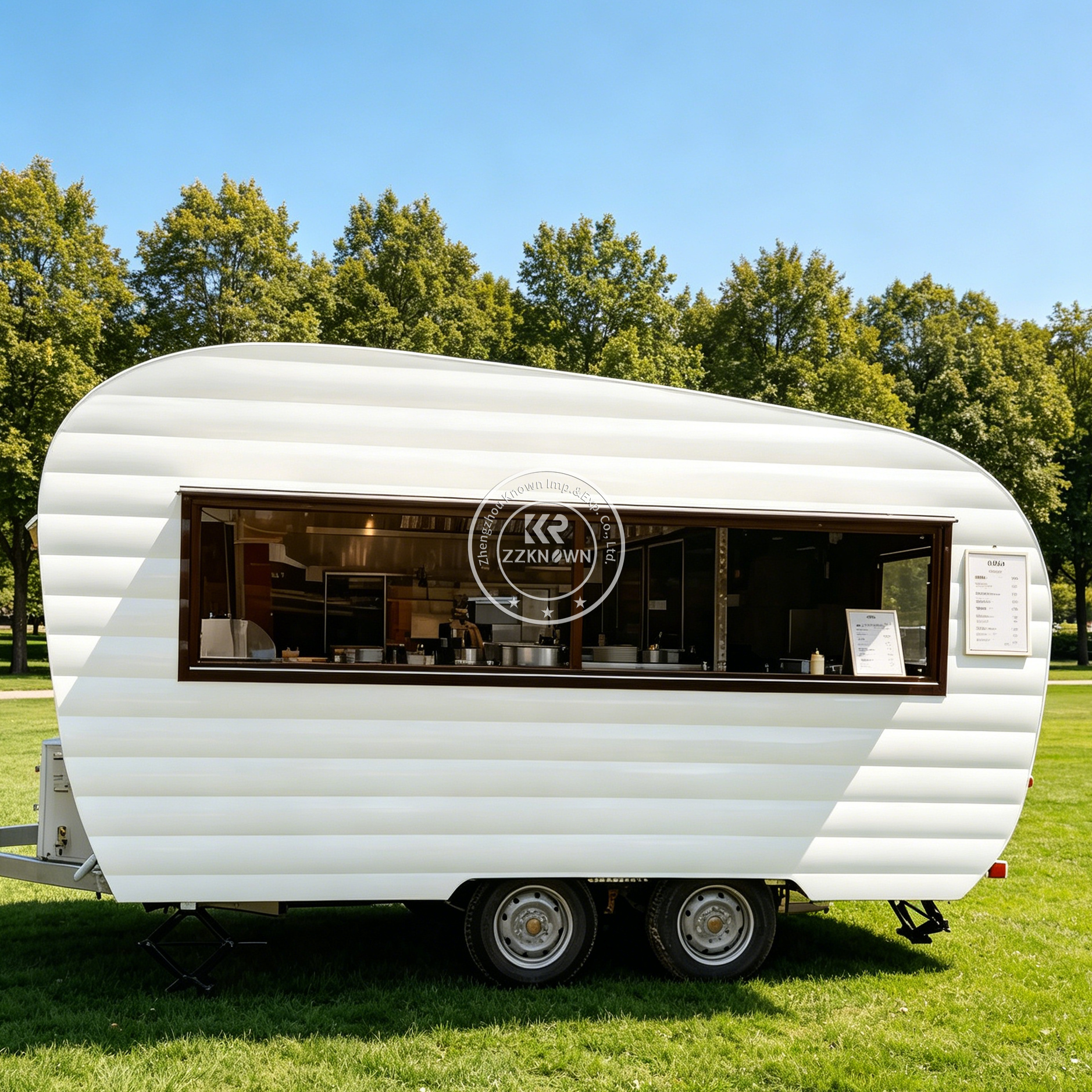 Commercial Mobile Pizza Coffee - Coffee Tea Kiosk review and price