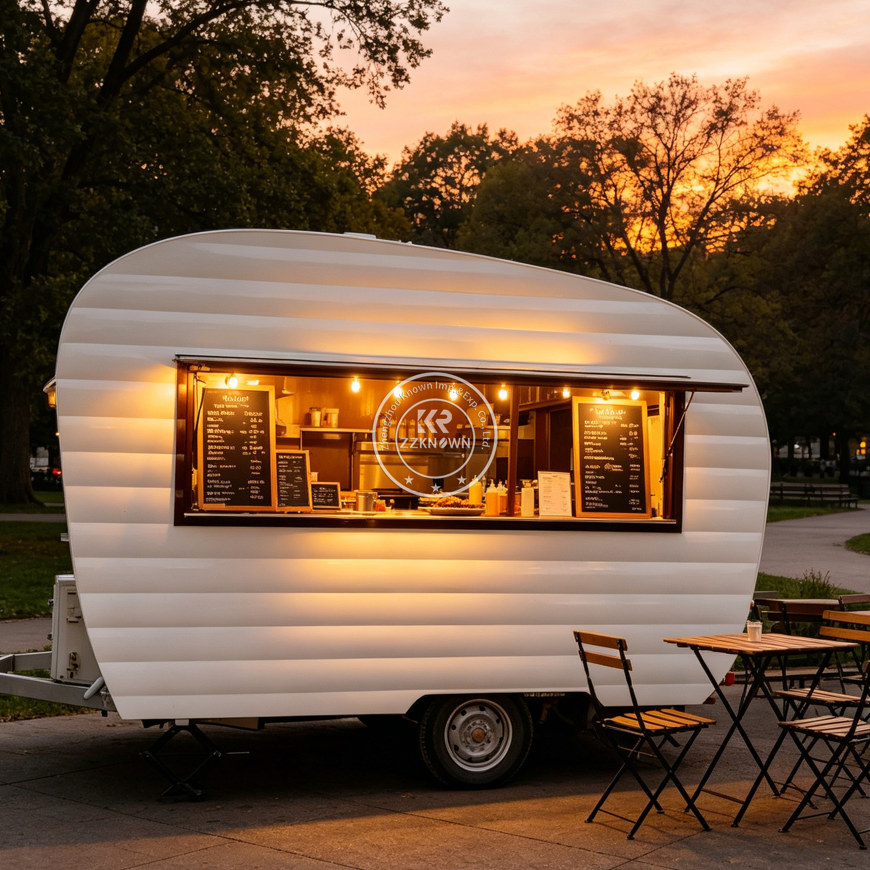 Commercial Mobile Pizza Coffee - Coffee Tea Kiosk review and price