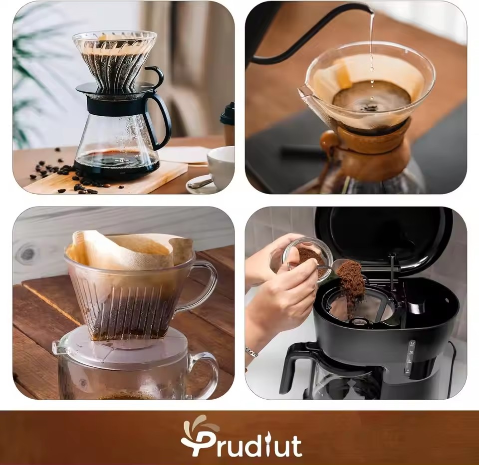 50pcs/set Log Pulp Paper Coffe - Coffee Tea Bags review and price