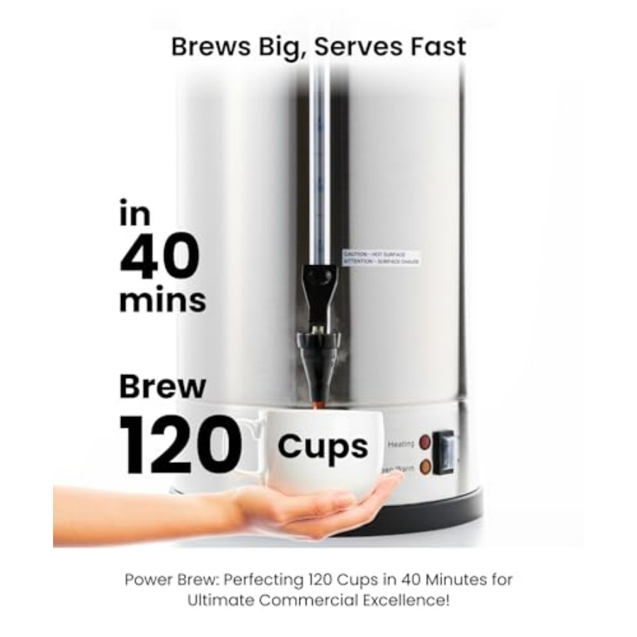 120 Cup Commercial Coffee Urn  - Coffee Tea Urn review and price