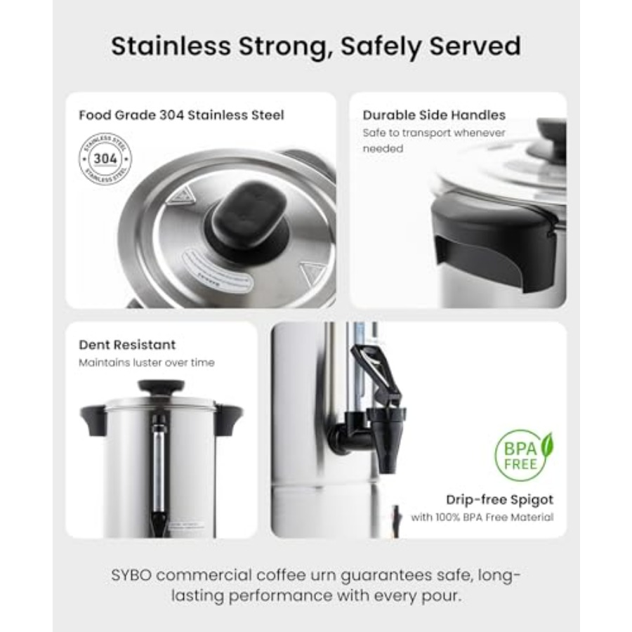 120 Cup Commercial Coffee Urn  - Coffee Tea Urn review and price
