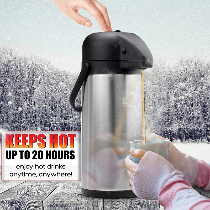 Stainless Steel Airpot Dispens - Coffee Tea Urn review and price