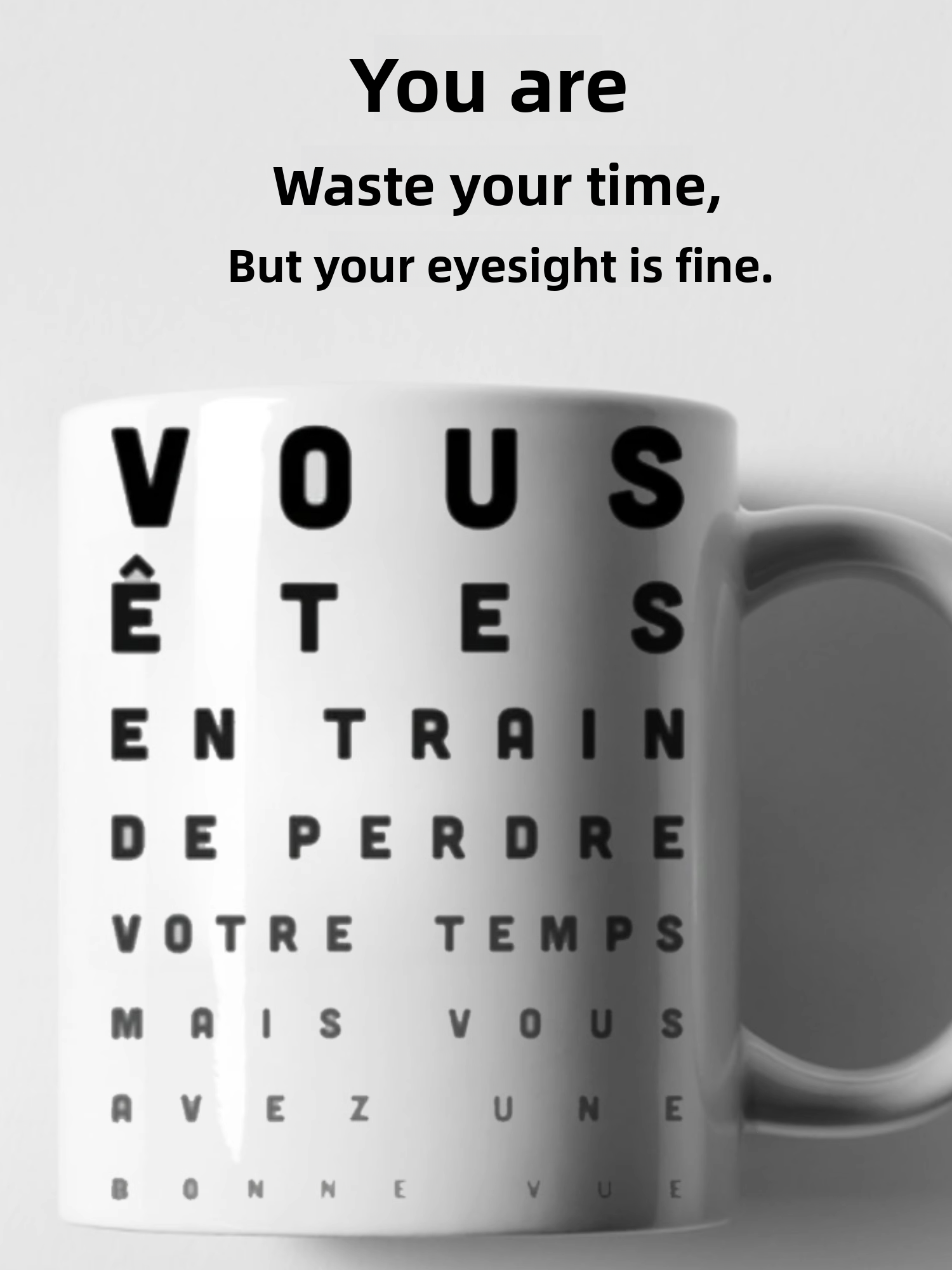 French Language Joke Ceramic M - Coffee Tea Jokes review and price
