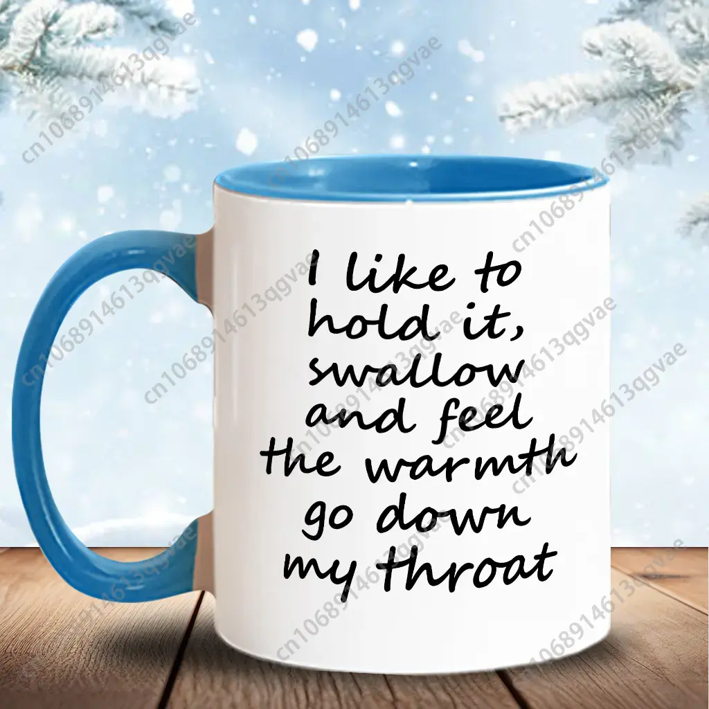 I Like To Hold It and Swallow  - Coffee Tea Jokes review and price