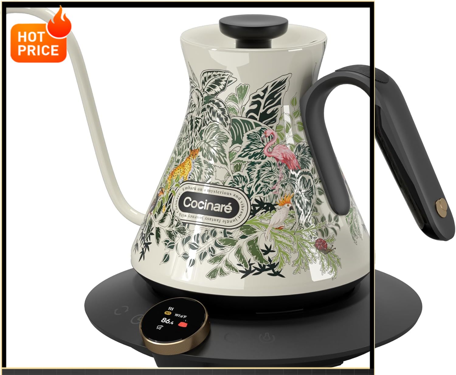 BestsellerFLOW M6 Pro Electric - Tea And Coffee Kettle review and price