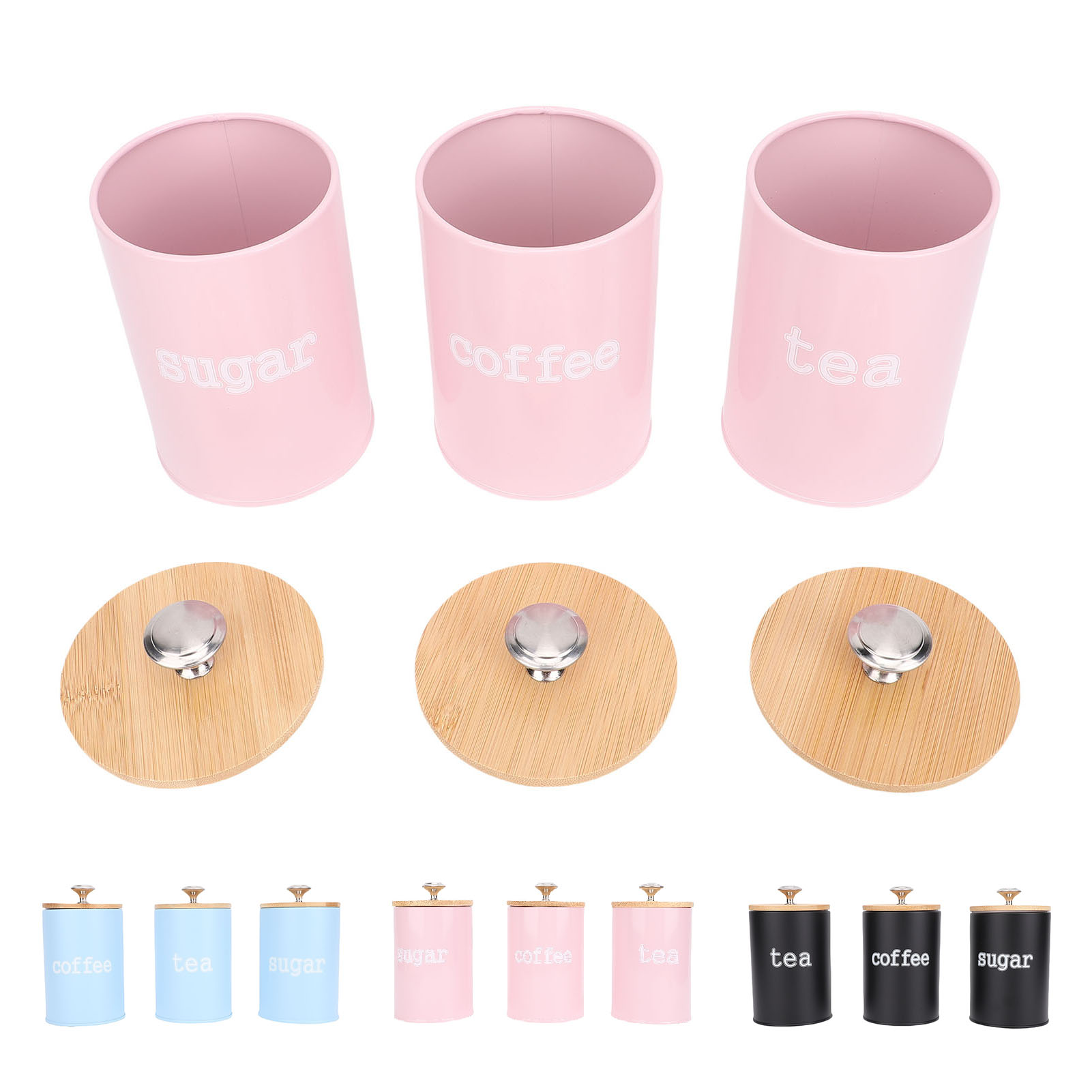 Storage Canister Multifunction - Coffee Tea Sugar Canisters review and price