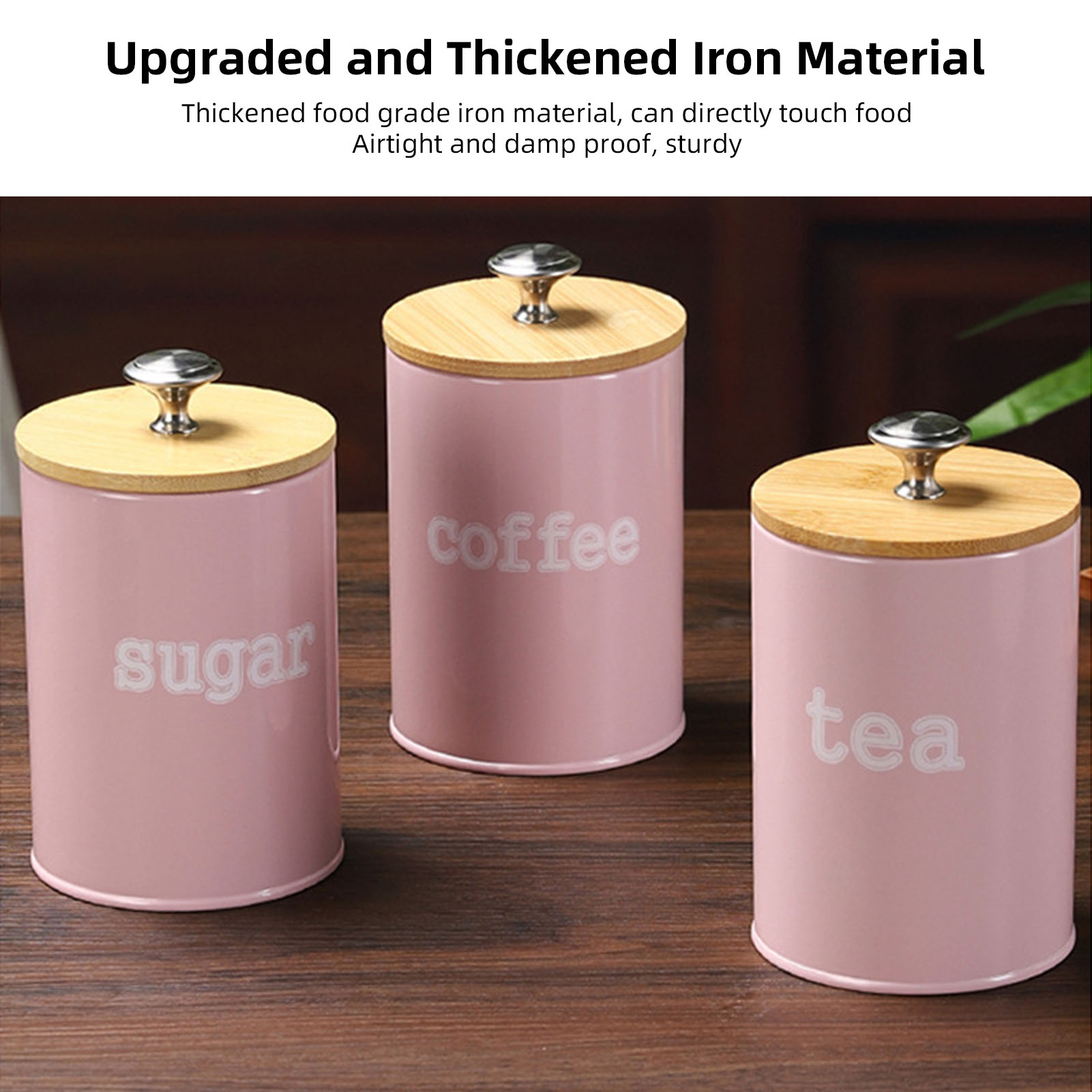 Storage Canister Multifunction - Coffee Tea Sugar Canisters review and price
