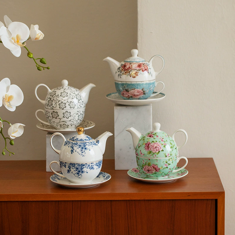 Flower Teapots,Coffee Pot,Moth - Coffee Tea Jar Set review and price