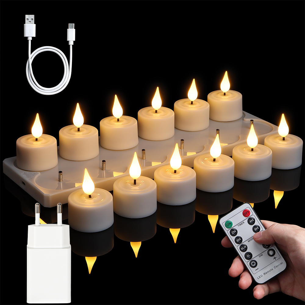 LED Candle Light Rechargeable  - Mug Tea Coffee review and price