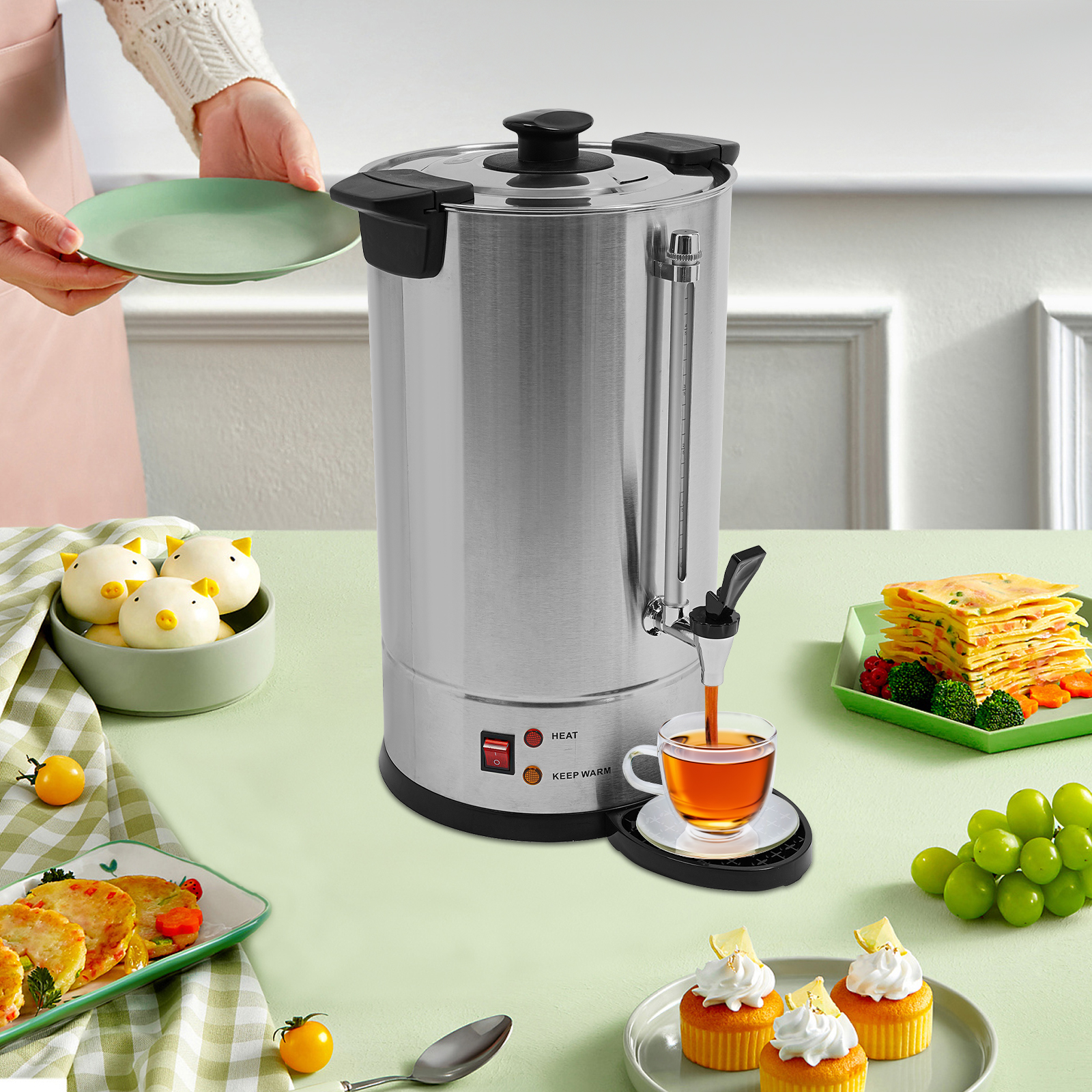 Commercial Electric Coffee Pot - Coffee Tea Urn review and price