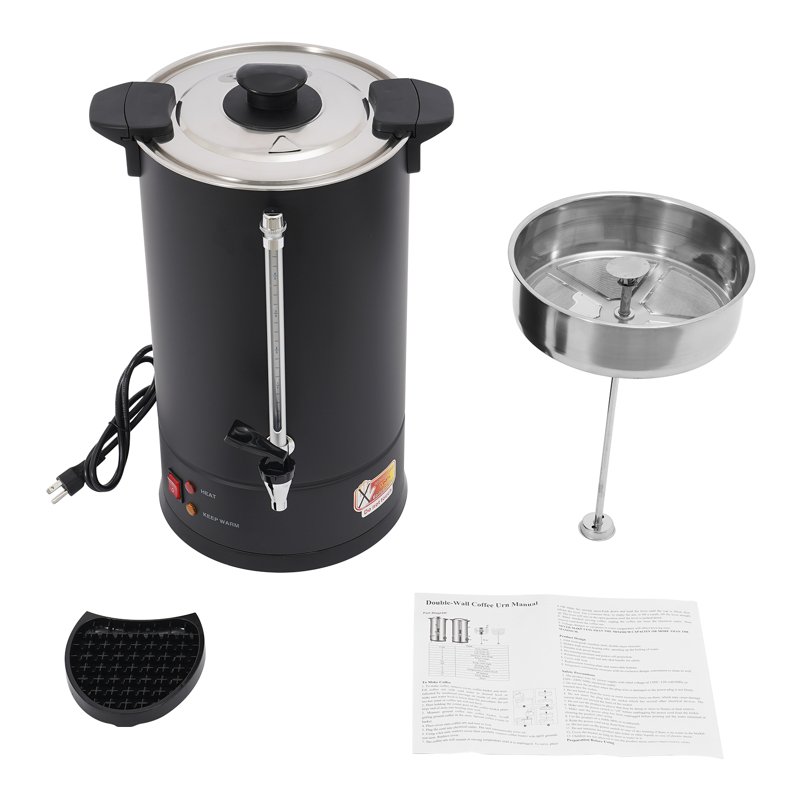 Commercial Electric Coffee Pot - Coffee Tea Urn review and price