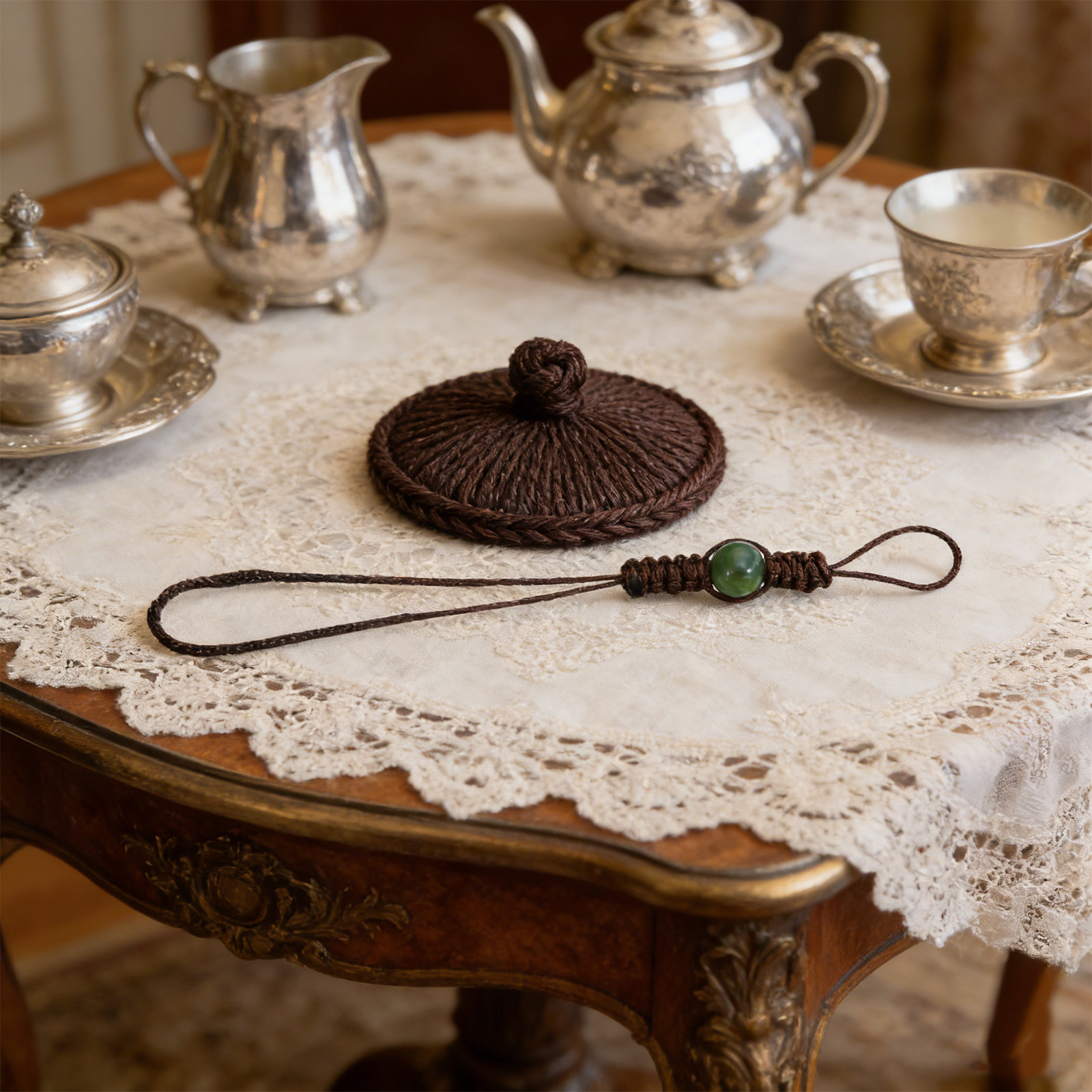 6Pcs Teapot Lid Lanyard Braide - Cast Iron Teapot review and price