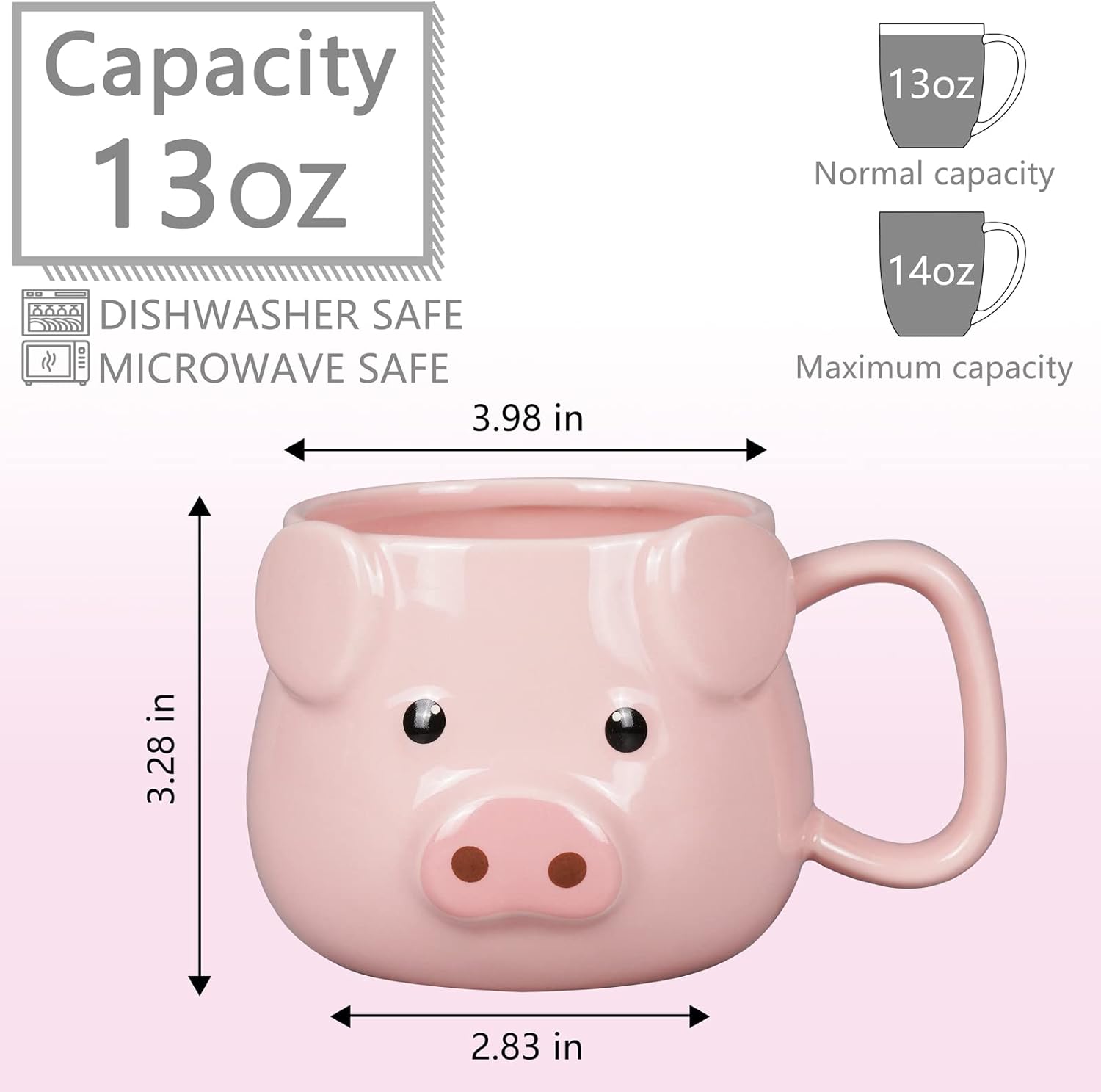 Cute Pig Ceramic Coffee Mug 14 - Mug Tea Coffee review and price