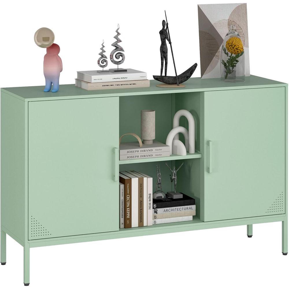 Green 65 Inch TV Stand with St - Coffee & Tea Difabis review and price