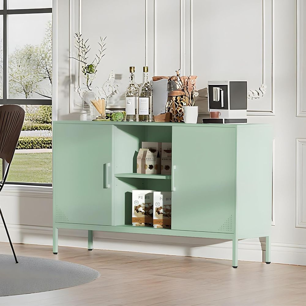 Green 65 Inch TV Stand with St - Coffee & Tea Difabis review and price