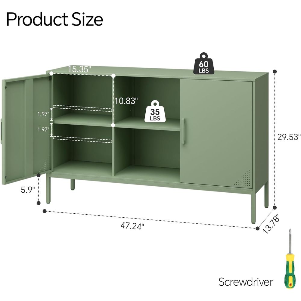 Green 65 Inch TV Stand with St - Coffee & Tea Difabis review and price