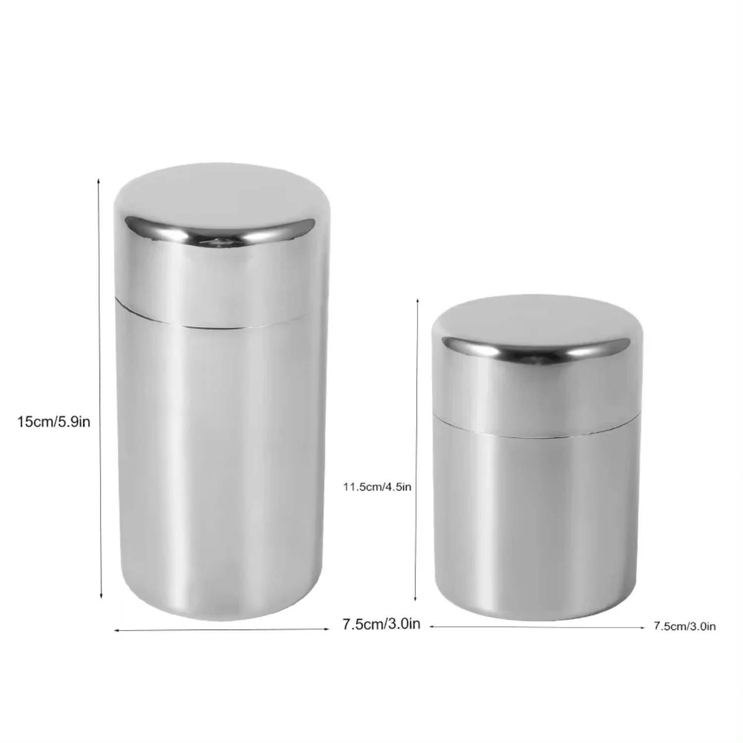 Stainless Steel Tea Leaf Tins  - Coffee Tea Sugar Canisters review and price