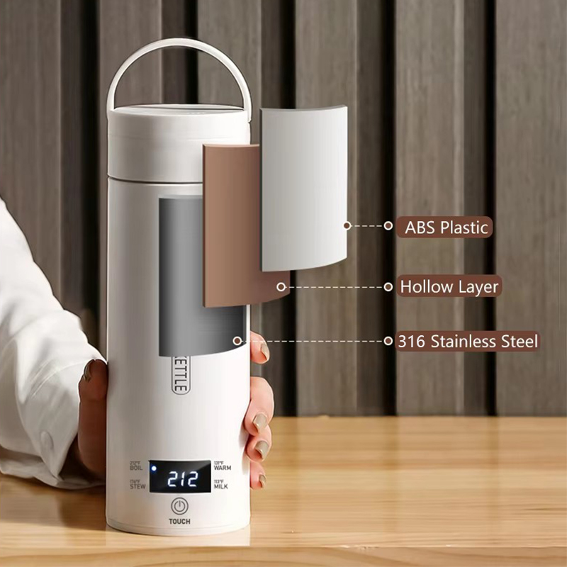 500ML Travel Electric Kettles  - Coffee Tea Menu review and price