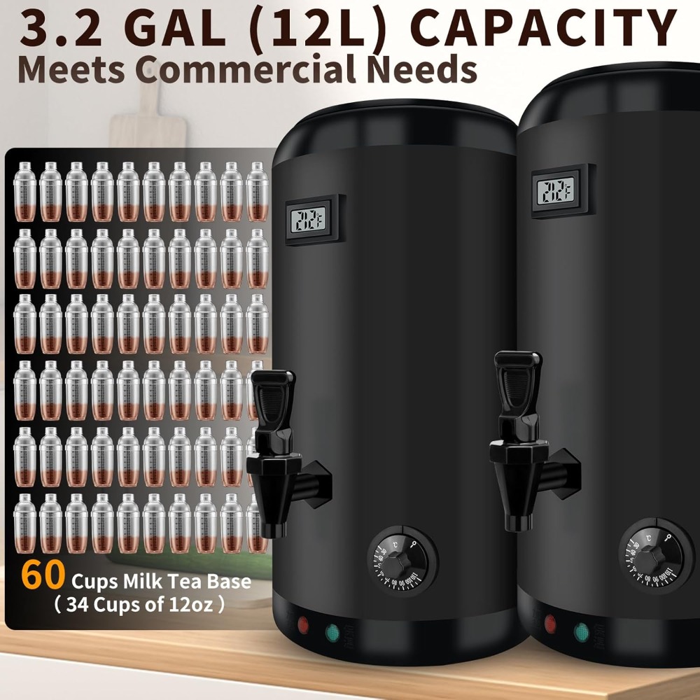 12L Electric Heated Beverage D - Coffee Tea Urn review and price