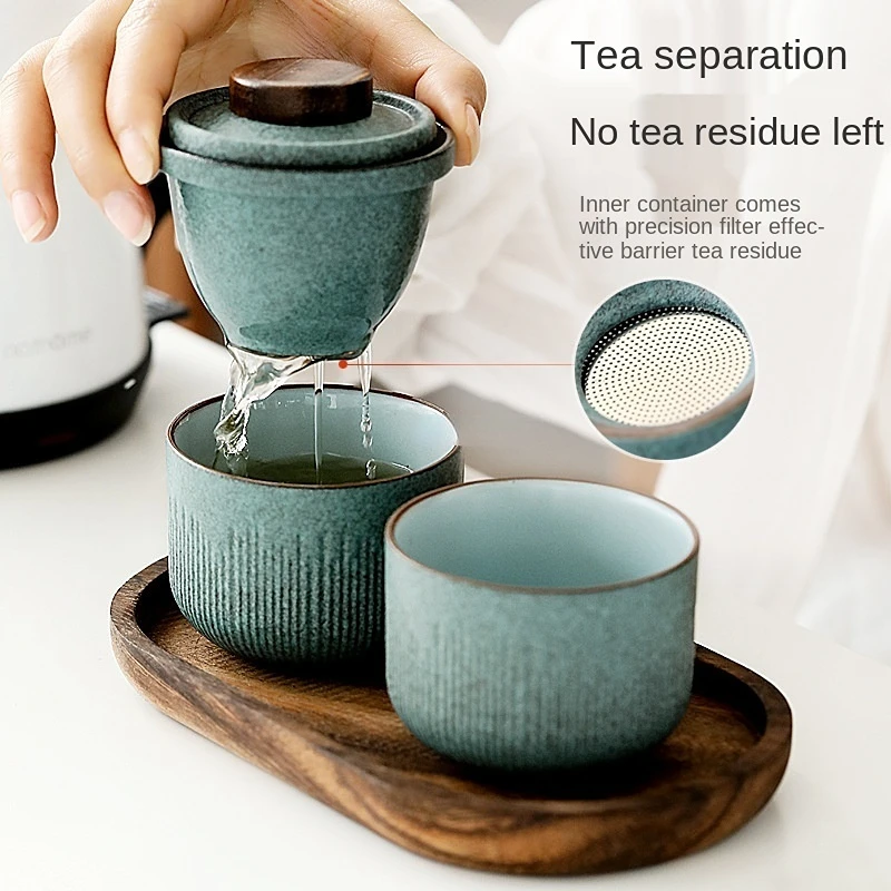 Travel Kung Fu Tea Set Outdoor - Coffee Tea Bags review and price