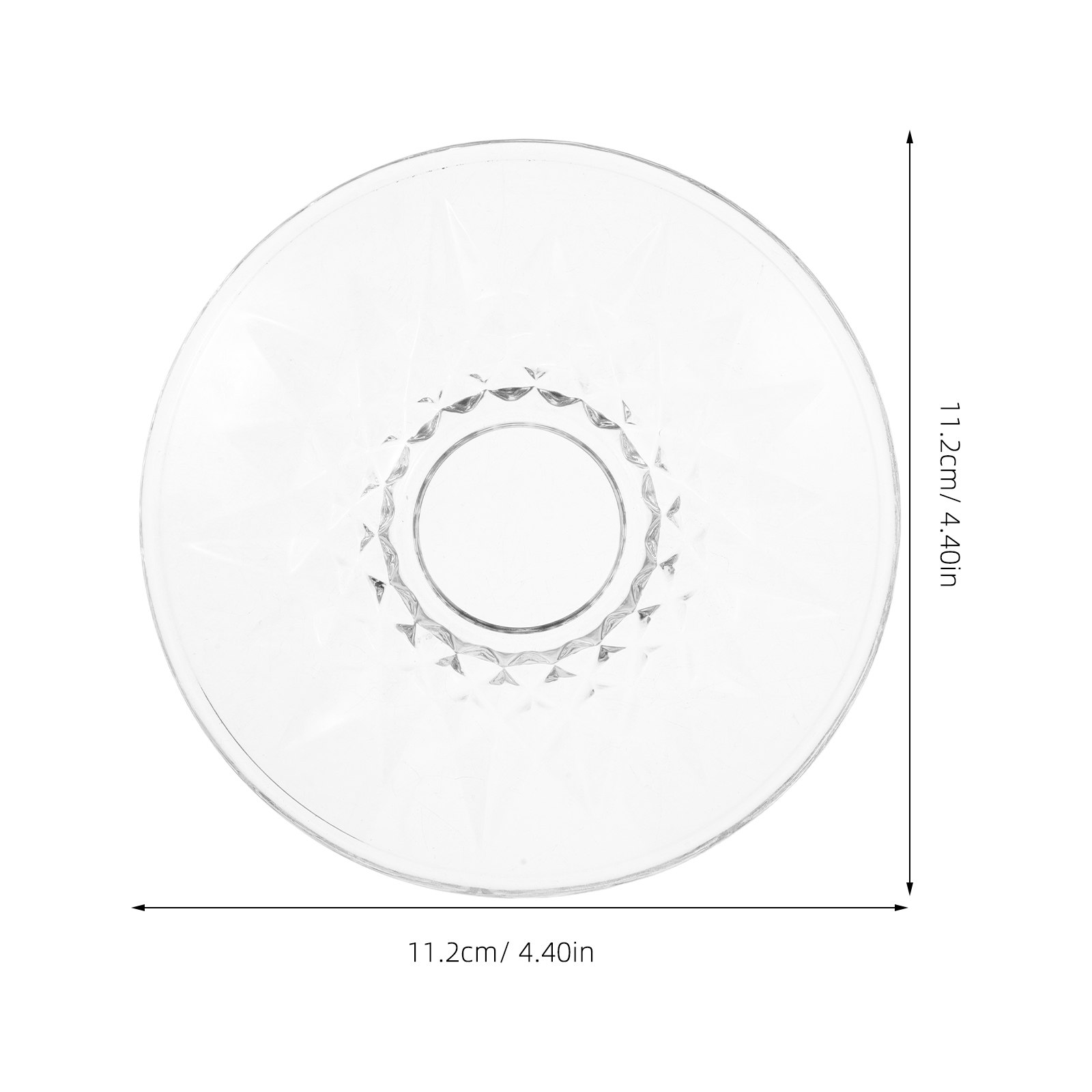 4Pcs Premium Round Glass Sauce - Tea Coffee Set Up review and price