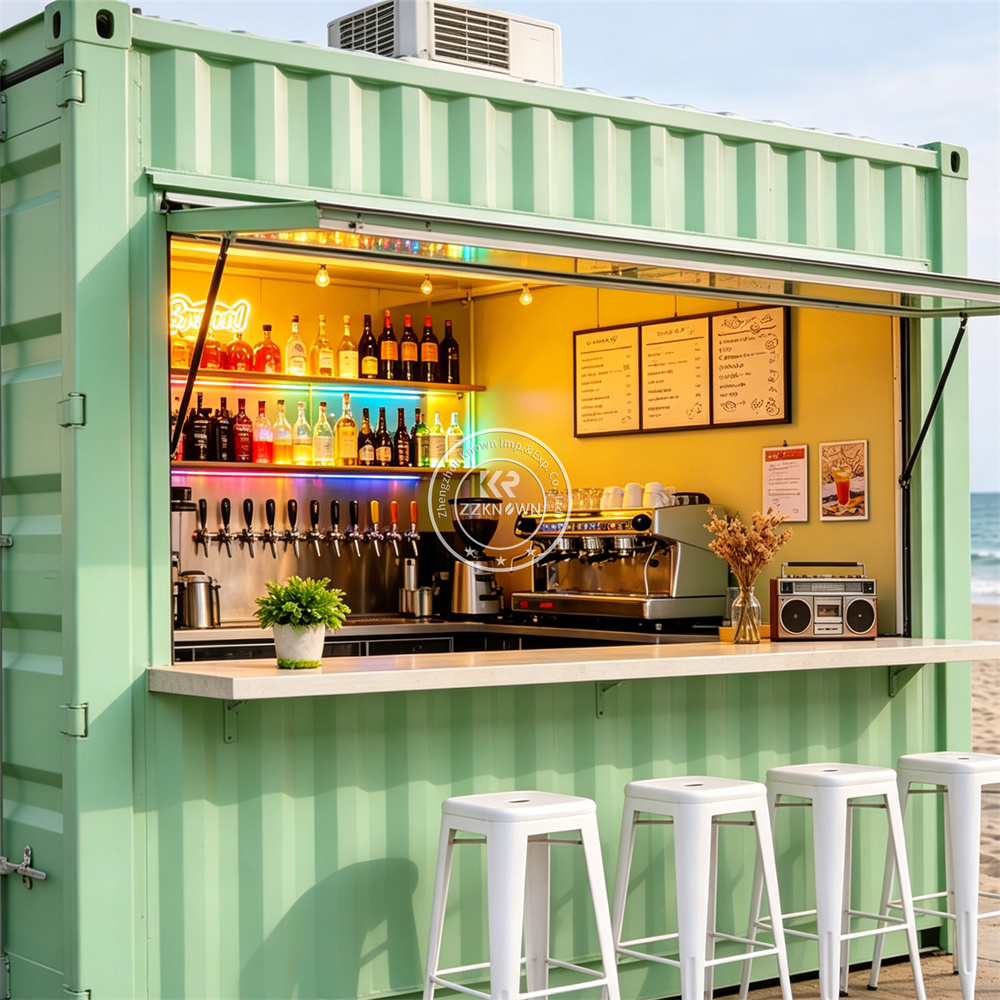 Outdoor Food Container Trailer - Tea Coffee Set Up review and price
