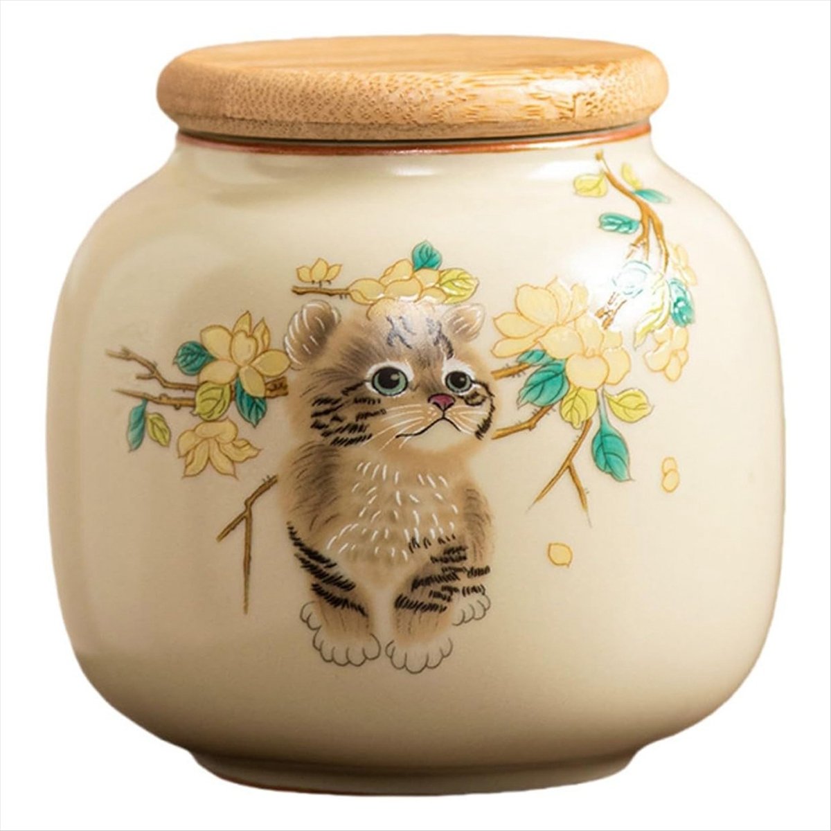 9oz Ceramic Tea Canister with  - Coffee Tea Sugar Canisters review and price